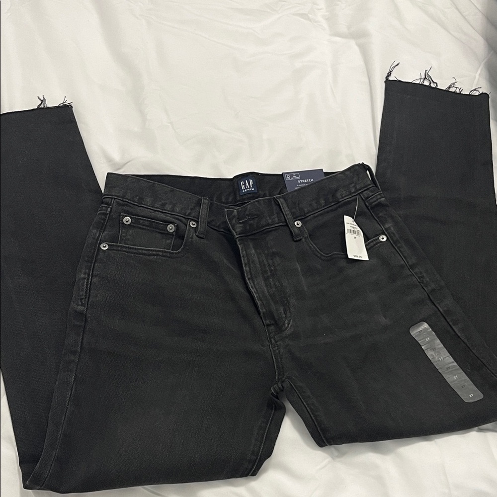 GAP womens Slim Black Jeans